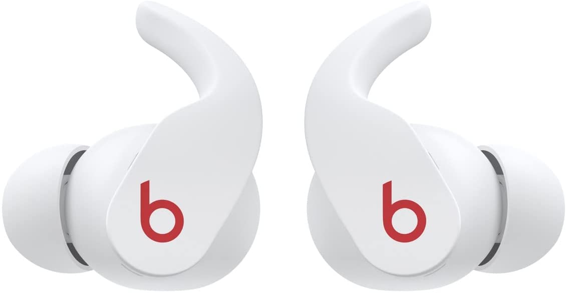 Ausinės Beats Fit Pro į ausis, belaidės, baltos