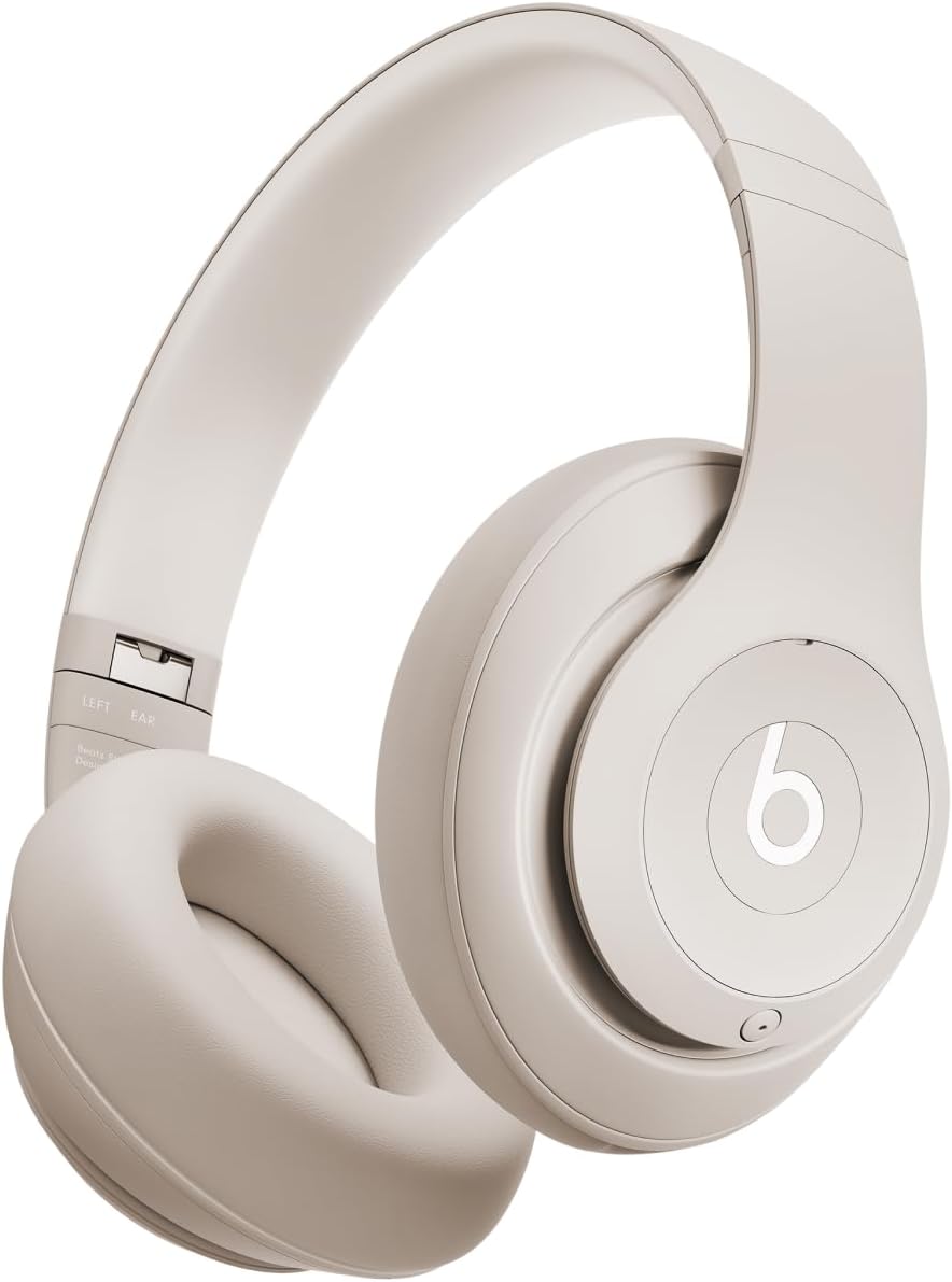 Beats Studio Pro Wireless Headphones, MQTR3ZM/A, Sandstone - belaidės ausinės