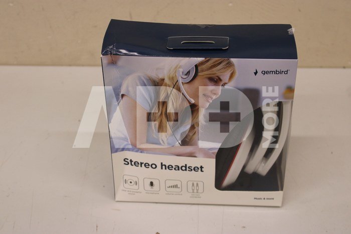 SALE OUT. Gembird MHS-001-GW Stereo headset, glossy white | Gembird | MHS-001-GW | Stereo headset | Built-in microphone | 3.5 mm | Glossy white | DAMAGED PACKAGING