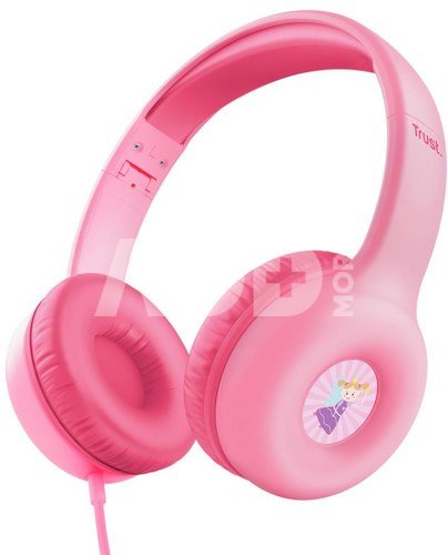 HEADPHONES NOUNA KIDS/PINK 25277 TRUST