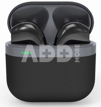 HEADSET BLUETOOTH/BLACK/GREY TWS-02-BK GEMBIRD
