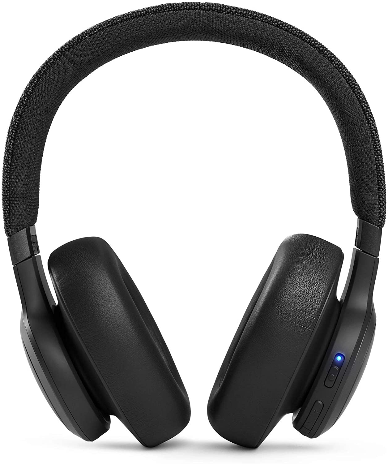 Belaidės ausinės ant ausų JBL LIVE 660NC, juoda