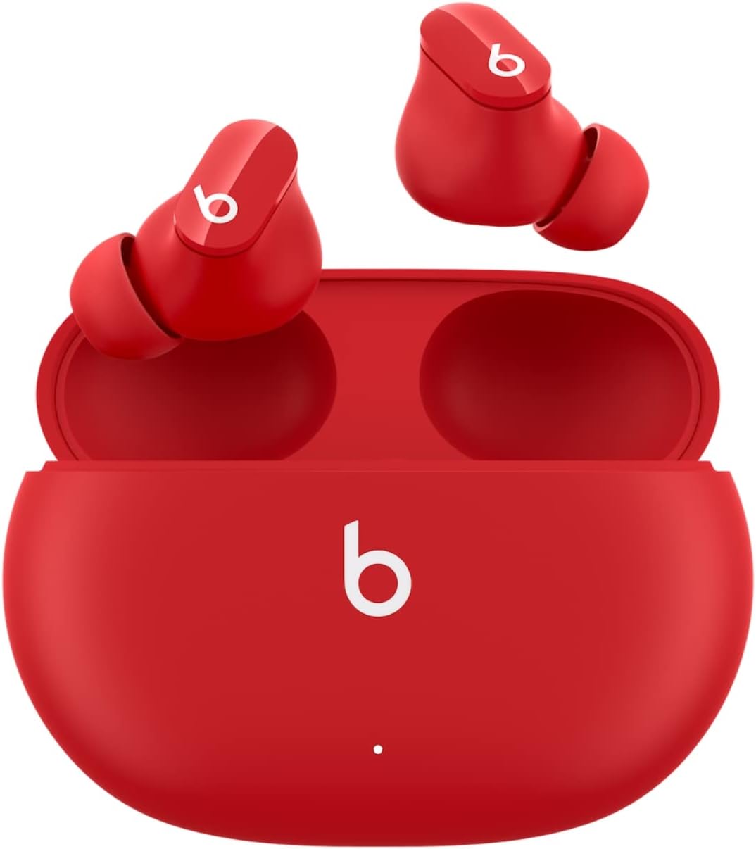 Belaidės ausinės į ausis Apple Beats Studio Buds, raudona