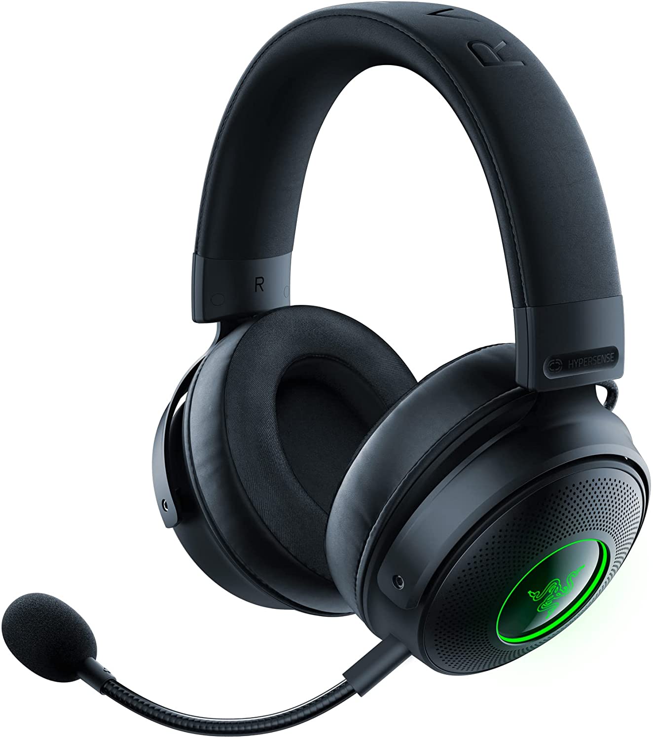 Ausinės Razer Kraken V3 Pro, su mikrofonu, juodos