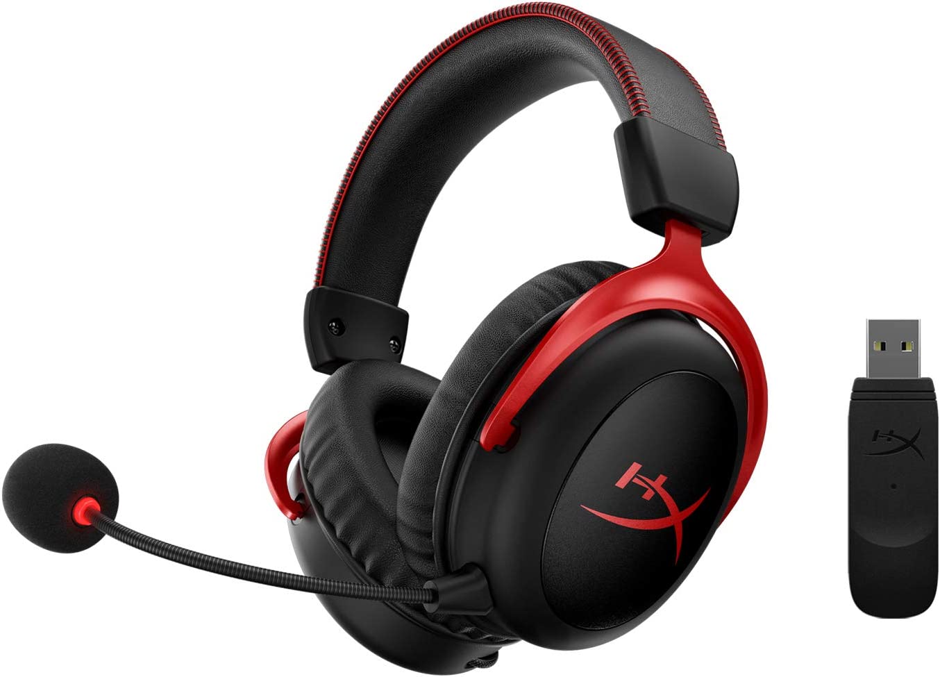 Belaidės Žaidimų Ausinės HyperX Cloud II Wireless, Raudona