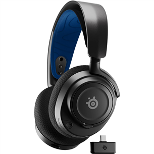 SteelSeries Arctis Nova 7P PlayStation 5, juodas - Belaidės ausinės, 61559