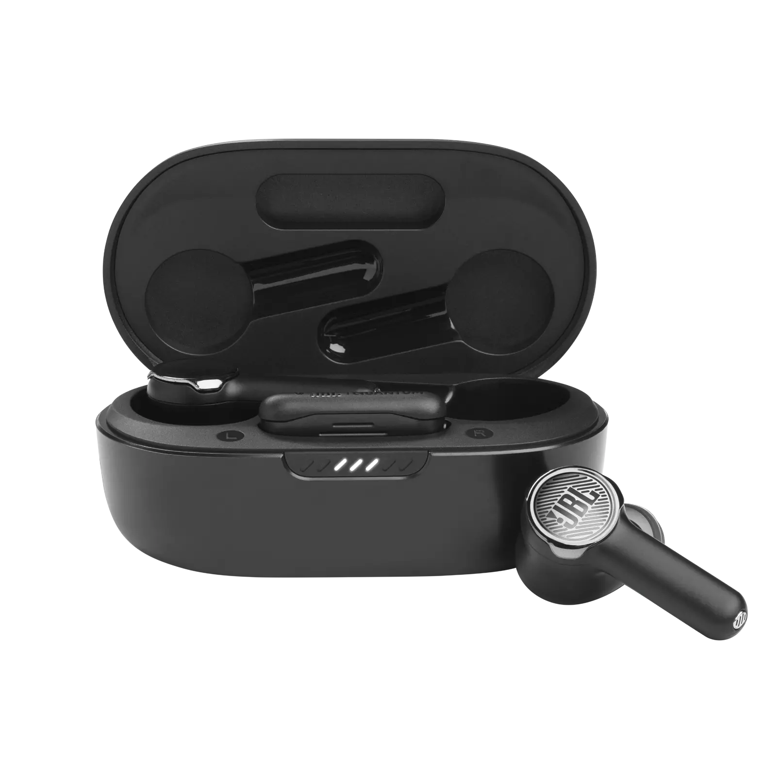 Ausinės JBL Quantum TWS, JBLQUANTUMTWSBLK, Belaidės, Juodos