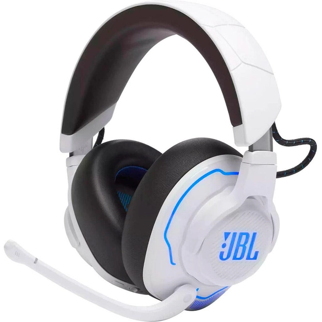 Belaidės ausinės JBL Quantum 910P Console Wireless, JBLQ910PWLWHTBLU