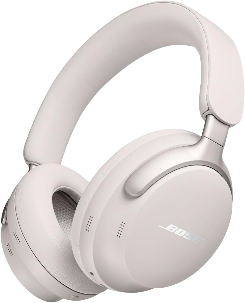 Belaidės ausinės Bose QuietComfort Ultra, 880066-0200, White Smoke spalvos