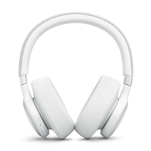Ausinės belaidės JBL Live 770NC, baltas, JBLLIVE770NCWHT