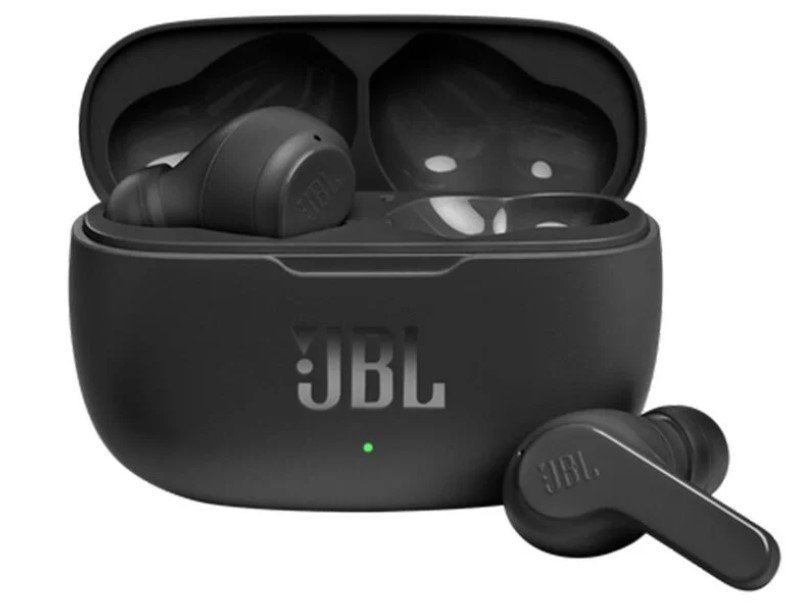 Ausinės JBL Wave 200 TWS į ausis, belaidės, juodos