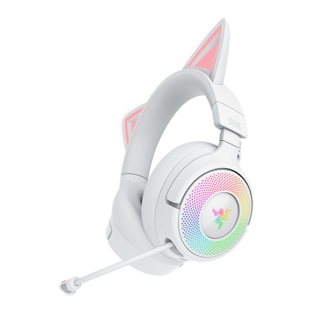 Razer Headset | Kraken Kitty V3 Pro | Bluetooth | Over-ear | Microphone | Wireless | White|RZ04-05170400-R3M1