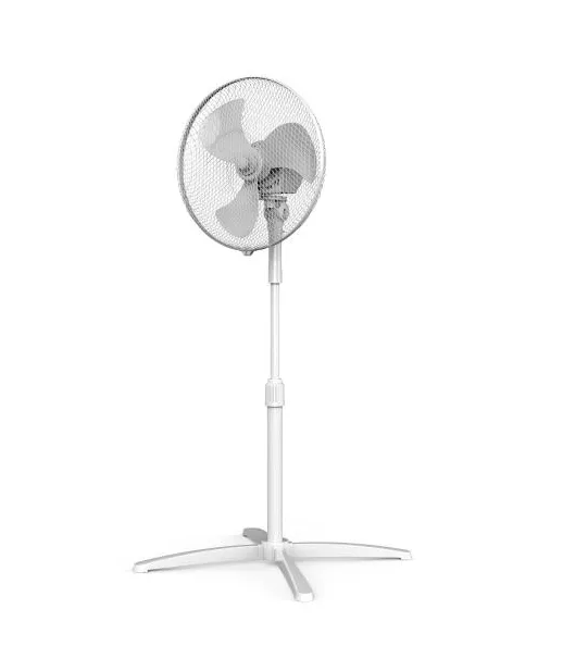 Ventiliatorius Midea FS40-21M Stand Fan White Diameter 40 cm Number of speeds 3 Oscillation 40 W No