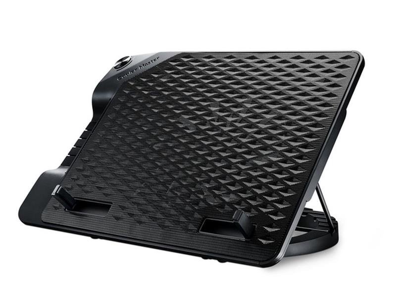 Aušinimo padas Cooler Master Notebook cooler ERGOSTAND III R9-NBS-E32K-GP Black, 385x280x46.7-225.5