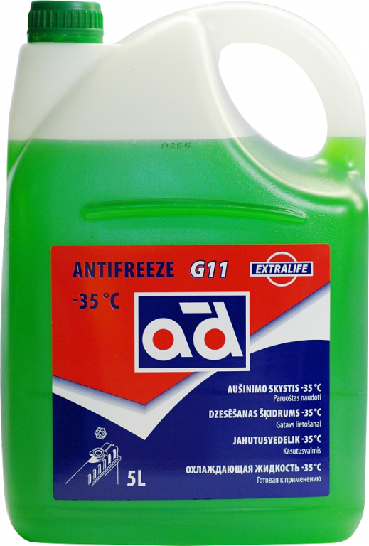 Aušinimo skystis AD -35C G11 GREEN 5L
