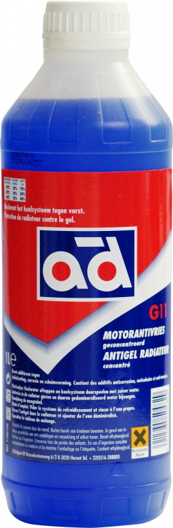 Aušinimo skystis AD G11 BLUE 1L (Koncentratas)