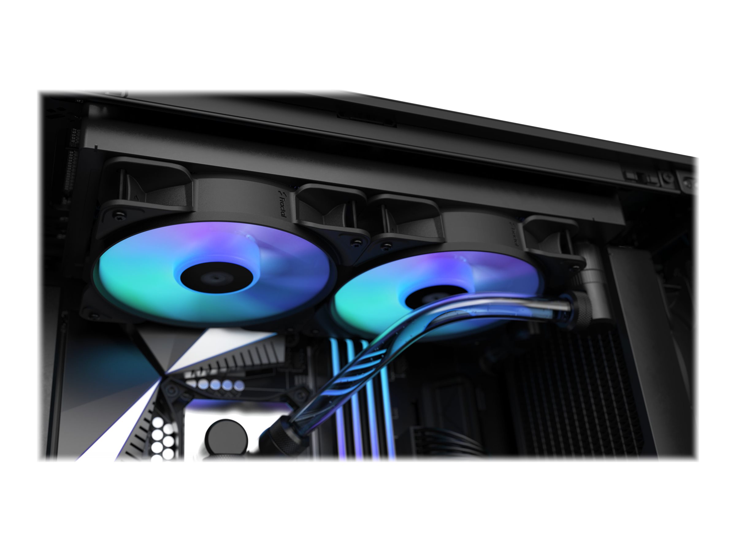 Fractal Design | Triple Pack | Aspect  12 RGB PWM | Black | Case fan