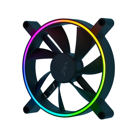 Aušintuvas Razer  Kunai Chroma RGB 140mm LED  PWM Performance Fan - 1 Pack  Hydraulic​