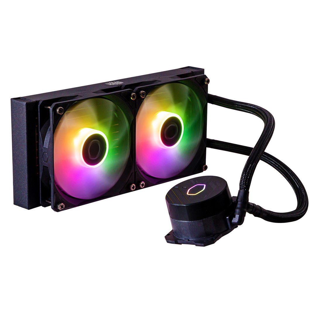 Aušintuvas Cooler Master  MasterLiquid 240L Core ARGB Cooler  Black  Cooler