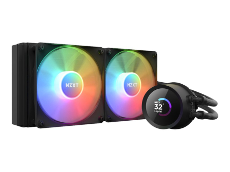 NZXT water cooling Kraken 240 RGB LCD|RL-KR240-B1