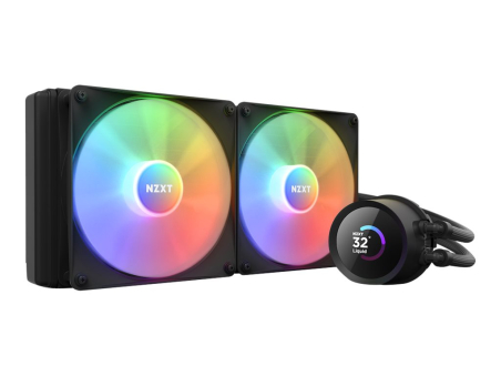 NZXT water cooling Kraken 280 RGB LCD|RL-KR280-B1