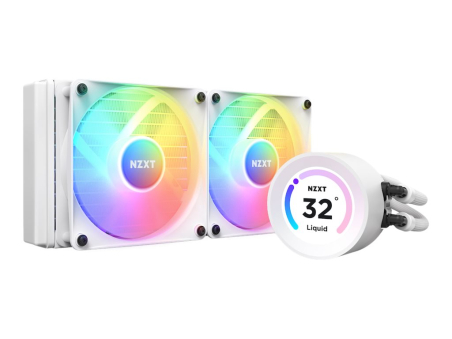 CPU COOLER MULTI SOCKET/KRAKEN 240 RGB RL-KR24EW1 NZXT|RL-KR24E-W1