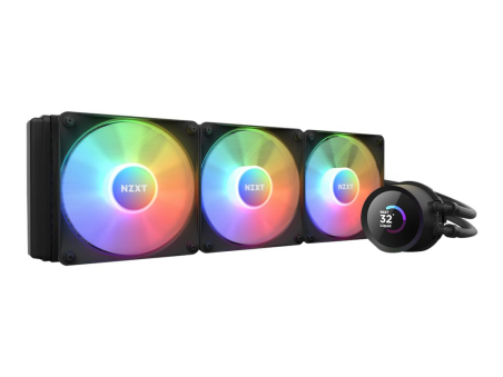 NZXT water cooling Kraken 360 RGB LCD|RL-KR360-B1