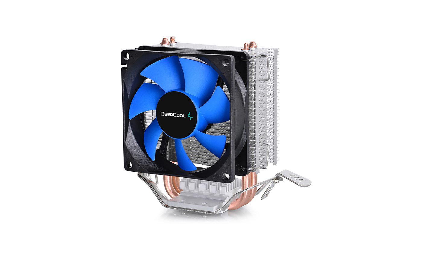 DeepCool ICE EDGE MINI FS V2.0 Procesorius Orinis aušintuvas 8 cm Juoda, Mėlyna, Sidabras 1 vnt