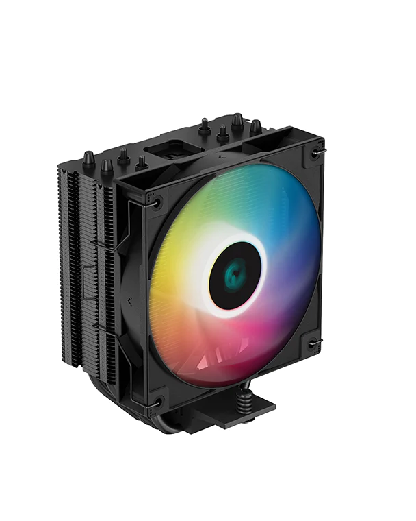 Deepcool | CPU Cooler | AG400 BK ARGB | Black | Intel, AMD