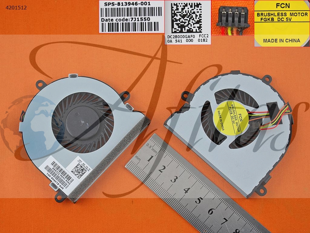 Nešiojamo kompiuterio aušintuvas HP 15 HP 250 255 G4 G5