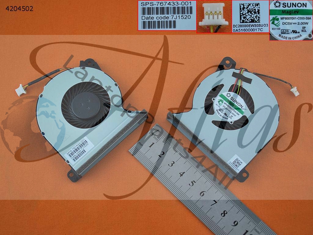Aušintuvas HP ProBook 440 445 450 455 470 G2