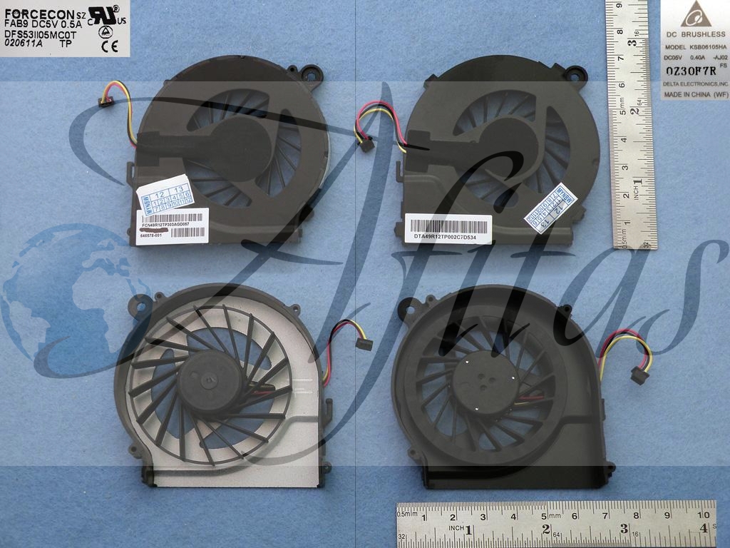 Aušintuvas HP Compaq CQ42 CQ56 CQ62