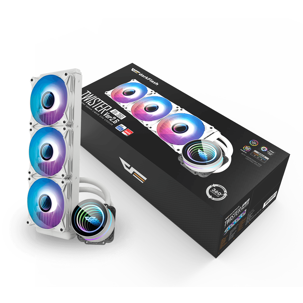 DarkFlash Water Cooling DX360 V2.6 White