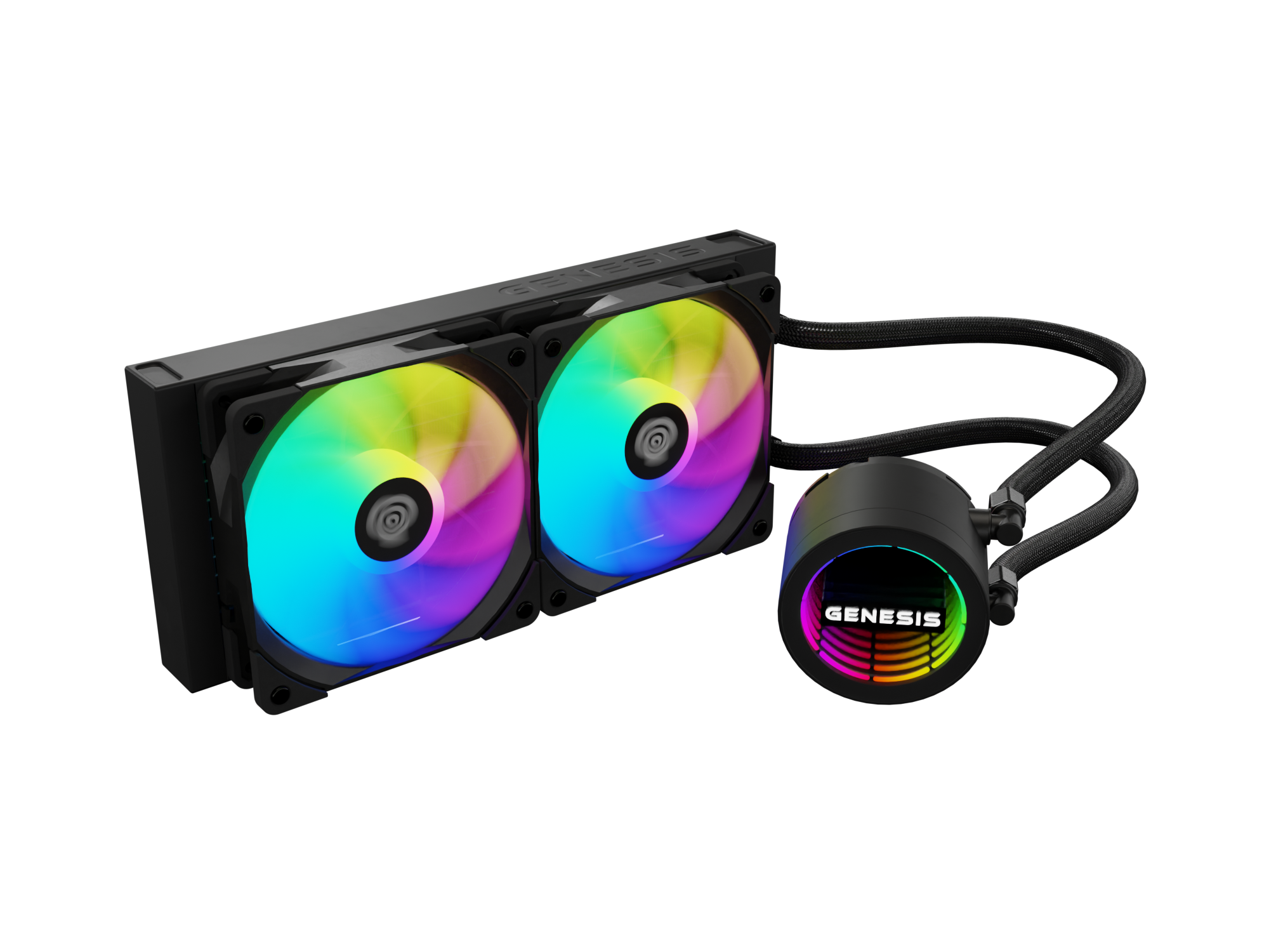 Genesis AIO Liquid Cooler | Hydria 240 ARGB | Intel, AMD