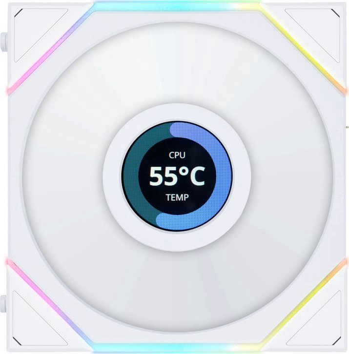 Fan Lian Li Uni Fan TL LCD 120 RGB Reverse Blade (12RTLLCD1W)