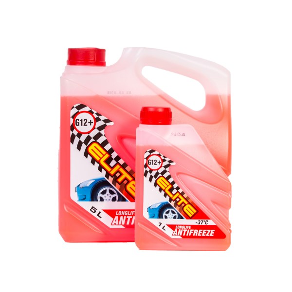 Antifrizas -37°C raudonas G12 5 l Elite