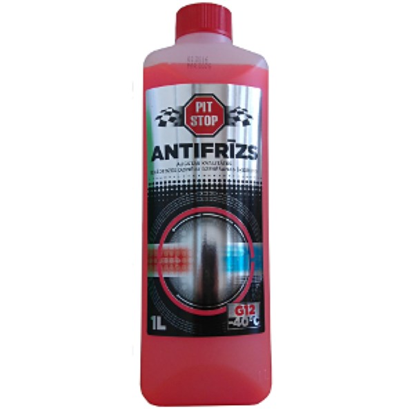 Antifrizas -40°C raudonas G12 1 l Premium PitStop
