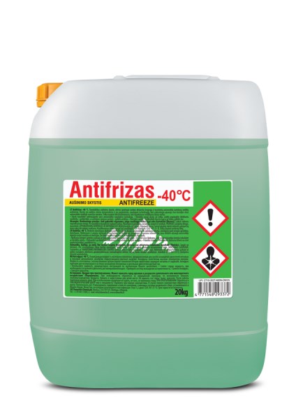 Antifrizas žalias -40°C 20 kg DCh