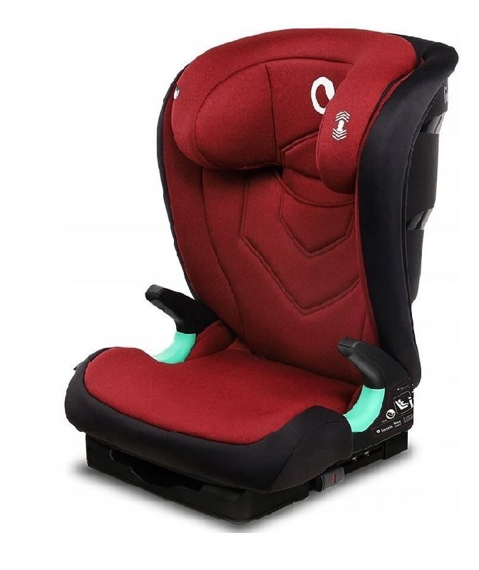 Automobilinė kėdutė Lionelo Neal Red Burgundy, 15-36kg