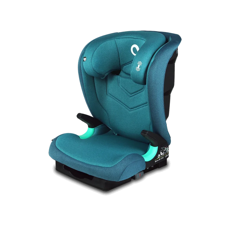 Automobilinė kėdutė Lionelo Neal Isofix,15-36 kg, Green Turquoise