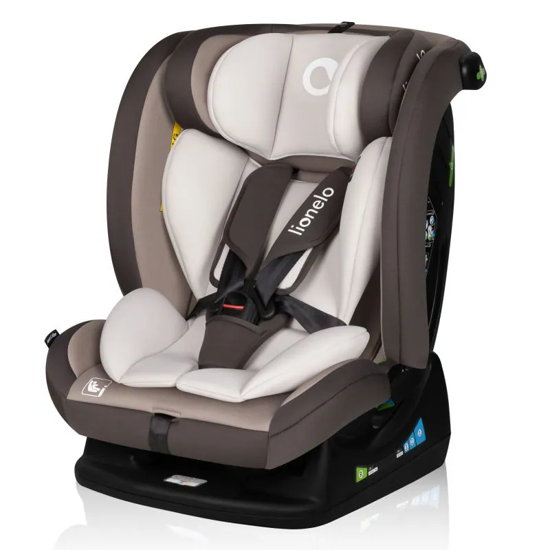 Automobilinė kėdutė Lionelo Aart I-size 0-36 kg., Beige latte