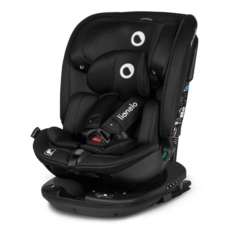 Autokėdutė Lionelo Bastiaan RWF I-size 0-36 kg. 360., Black carbon