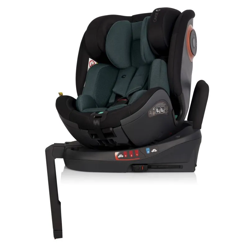 Automobilinė kėdutė Cavoe Le Mans Isofix 360, 0-36kg, Forest