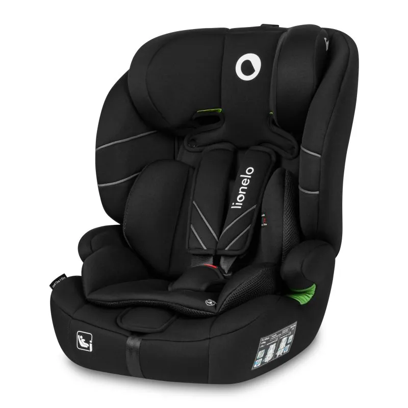 Autokėdutė Lionelo Levi one I-size 9-36 kg, Black carbon