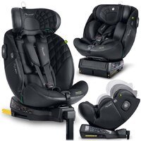 Nukido Aero Line autokėdutė juoda 0-36kg ISOFIX