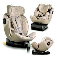 Nukido Aero Line automobilinė kėdutė, smėlio spalvos, 0-36 kg, ISOFIX