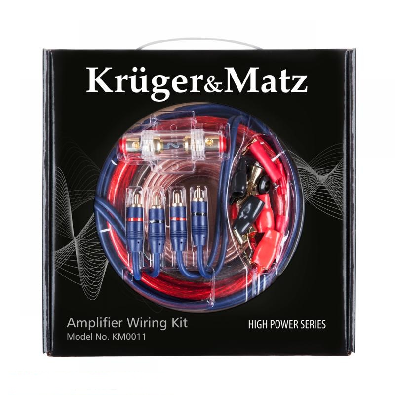 Automobilinis laidų komplektas 4AWG(20mm²) CCA, KrugerMatz