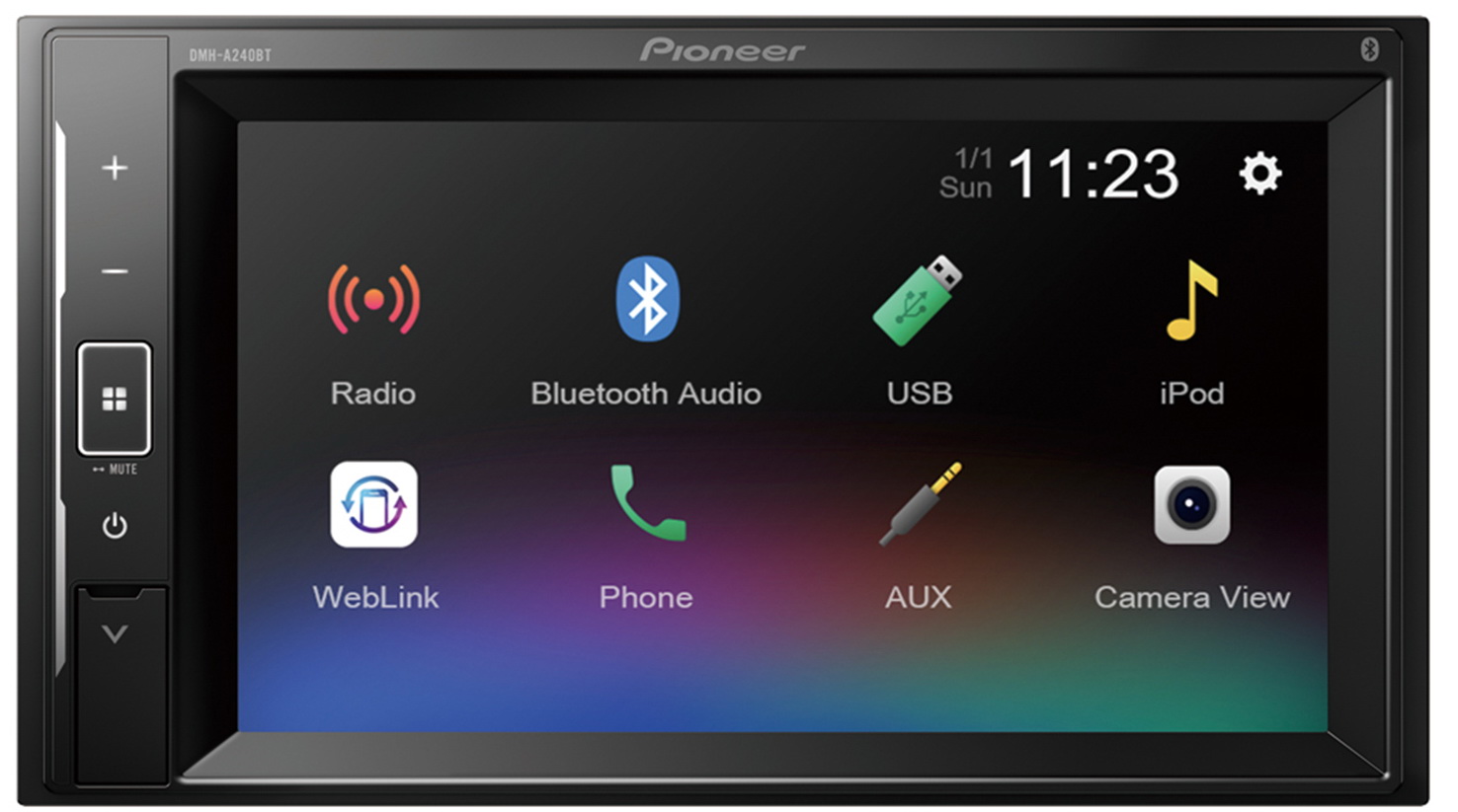 Multimedija Pioneer DMH-A240BT