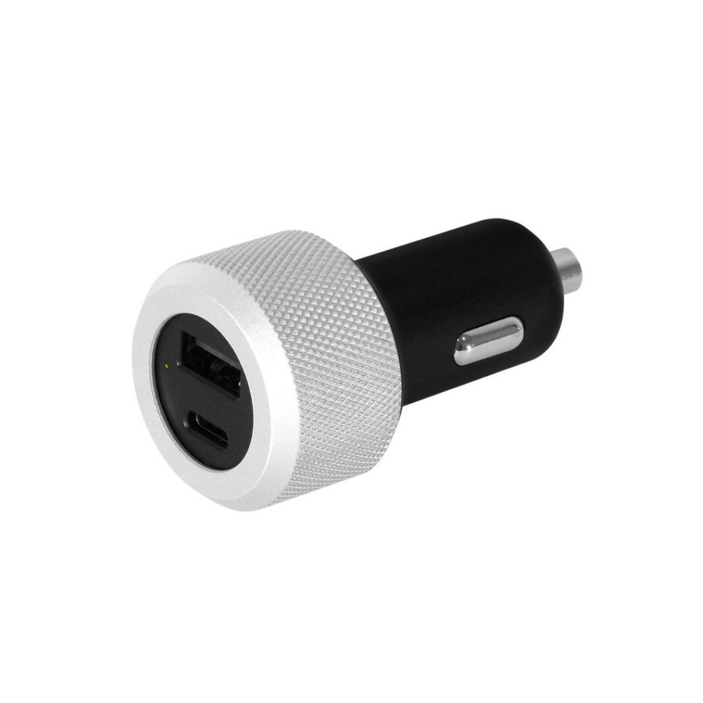 Just Mobile Highway Turbo - Deluxe Car Charger with PD/QC Hybrid Fast Charge