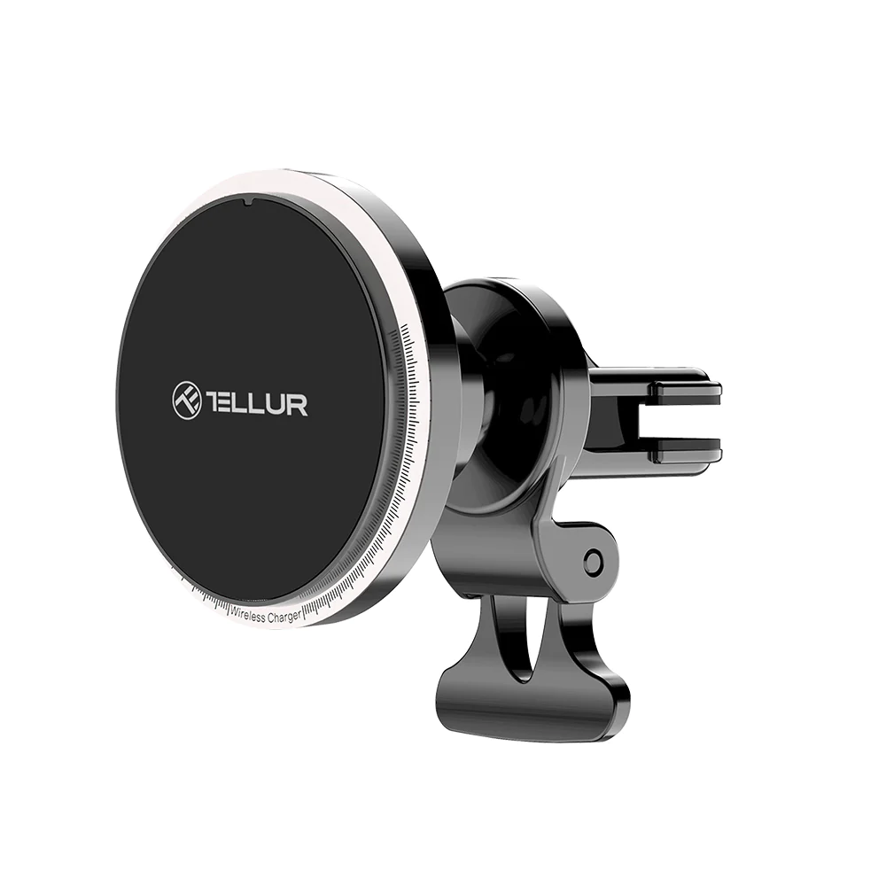 Mob. Tel. laikiklis Tellur Wireless car charger, MagSafe compatible, 15W black